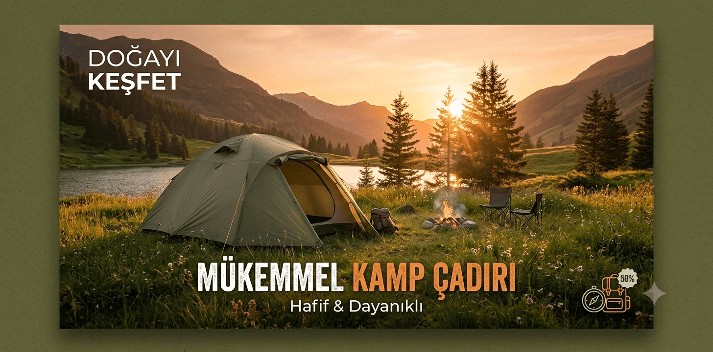 Mükemmel Kamp Çadırı
