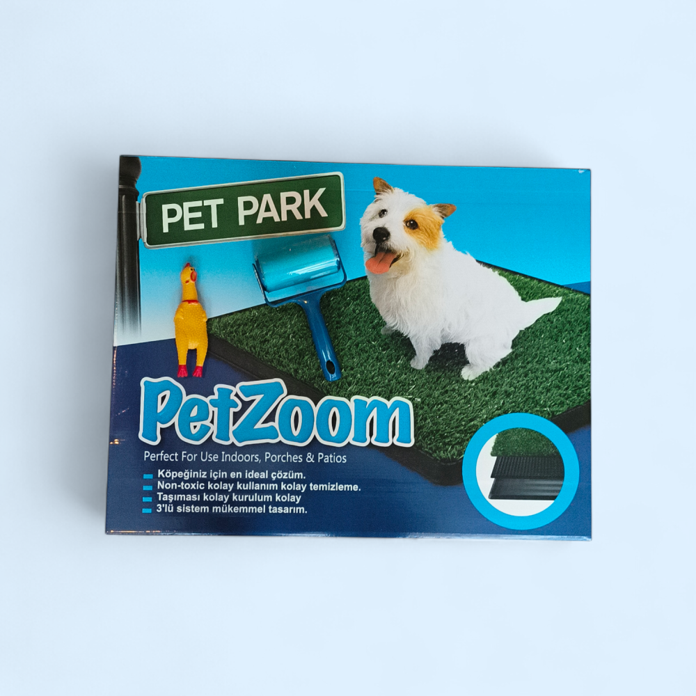 Büyük Petzoom Pet Park Köpek Tuvalet Eğitim Seti – Evcil Dostunuz İçin Hijyenik Çözüm 1 Adet Çığlık Atan Ördek 1 Adet Yı